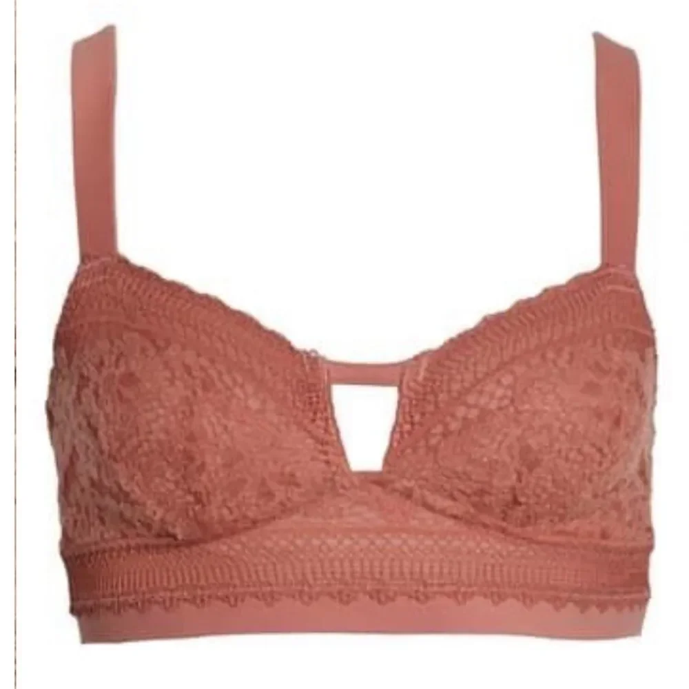 NWT Free People Annabelle Lace Cutout Bralette - Picture 9 of 10